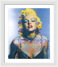 Digital Marilyn Monroe  - Framed Print