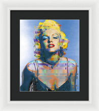 Digital Marilyn Monroe  - Framed Print