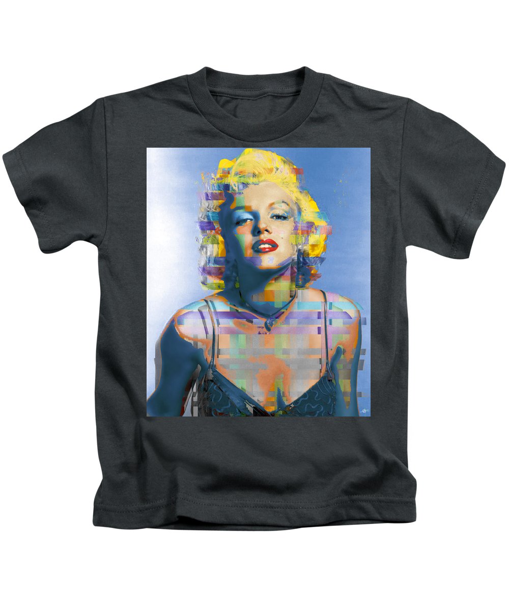 Digital Marilyn Monroe  - Kids T-Shirt
