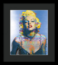 Digital Marilyn Monroe  - Framed Print
