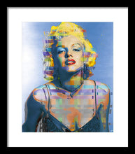Digital Marilyn Monroe  - Framed Print