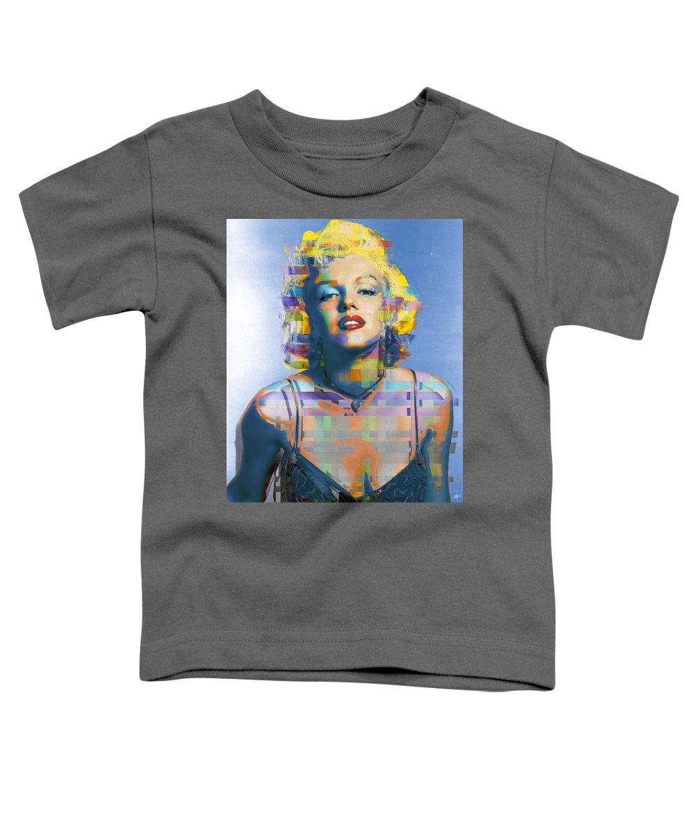 Digital Marilyn Monroe  - Toddler T-Shirt