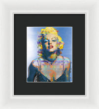 Digital Marilyn Monroe  - Framed Print