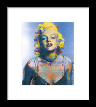 Digital Marilyn Monroe  - Framed Print
