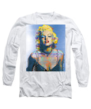 Digital Marilyn Monroe  - Long Sleeve T-Shirt