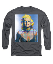 Digital Marilyn Monroe  - Long Sleeve T-Shirt