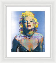 Digital Marilyn Monroe  - Framed Print