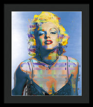 Digital Marilyn Monroe  - Framed Print