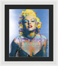 Digital Marilyn Monroe  - Framed Print