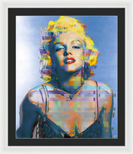 Digital Marilyn Monroe  - Framed Print