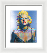 Digital Marilyn Monroe  - Framed Print