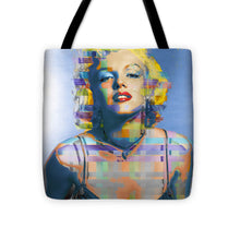 Digital Marilyn Monroe  - Tote Bag
