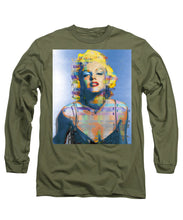 Digital Marilyn Monroe  - Long Sleeve T-Shirt