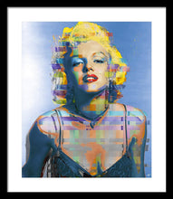 Digital Marilyn Monroe  - Framed Print