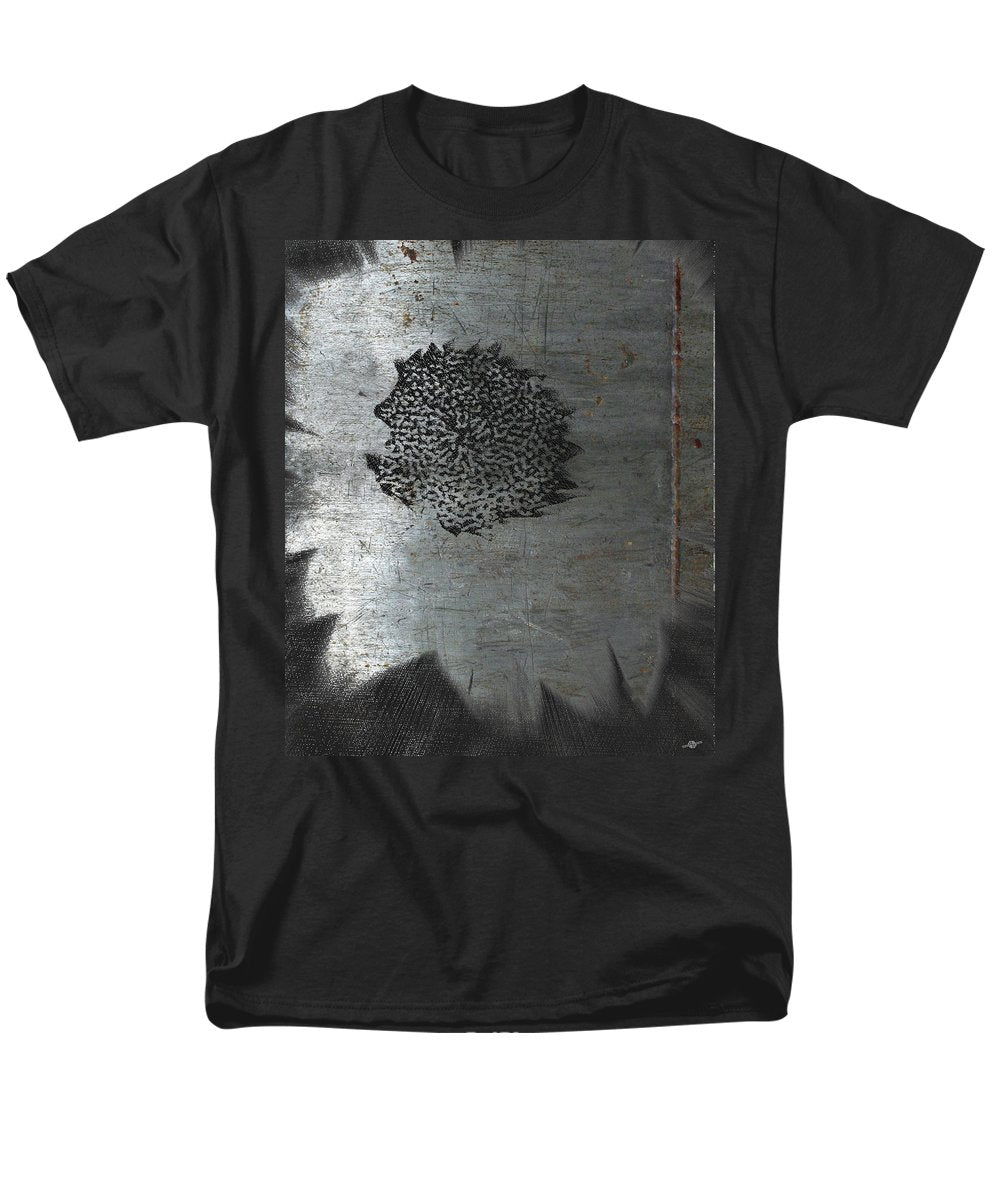 Dirty Silver Sunflower - Men's T-Shirt  (Regular Fit)
