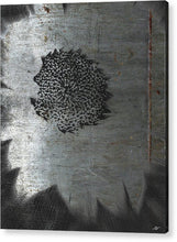 Dirty Silver Sunflower - Acrylic Print