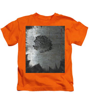 Dirty Silver Sunflower - Kids T-Shirt