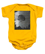 Dirty Silver Sunflower - Baby Onesie
