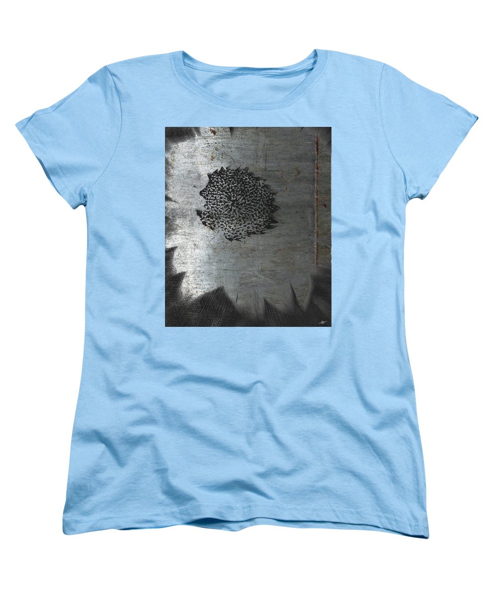 Dirty Silver Sunflower - Women's T-Shirt (Standard Fit)