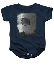 Dirty Silver Sunflower - Baby Onesie