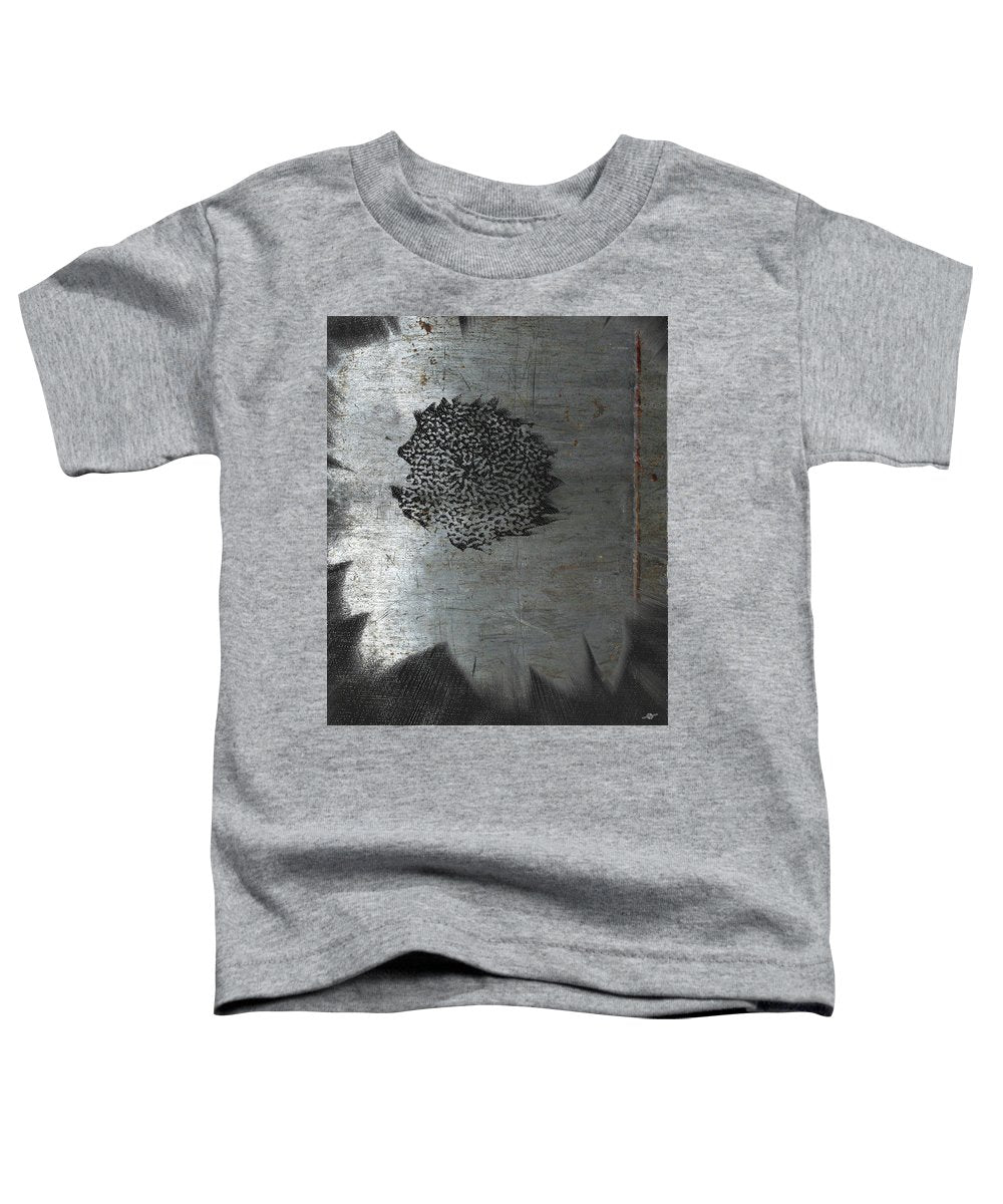Dirty Silver Sunflower - Toddler T-Shirt