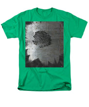 Dirty Silver Sunflower - Men's T-Shirt  (Regular Fit)