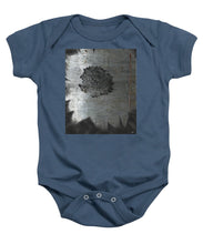 Dirty Silver Sunflower - Baby Onesie