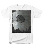 Dirty Silver Sunflower - Men's T-Shirt  (Regular Fit)