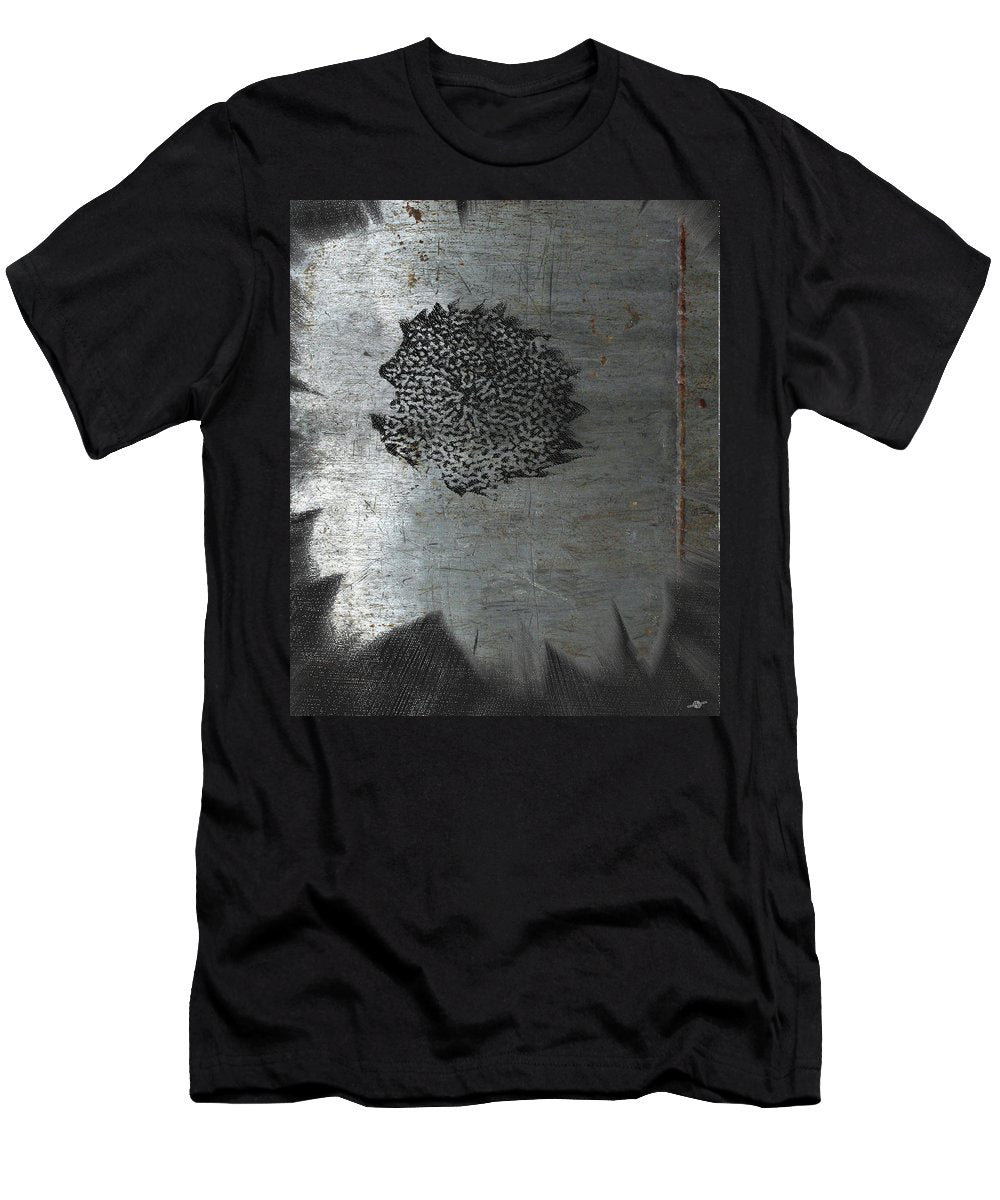 Dirty Silver Sunflower - Men's T-Shirt (Athletic Fit)