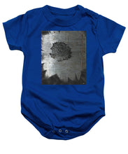 Dirty Silver Sunflower - Baby Onesie
