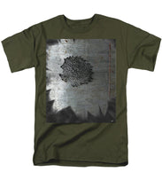Dirty Silver Sunflower - Men's T-Shirt  (Regular Fit)