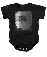 Dirty Silver Sunflower - Baby Onesie