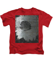 Dirty Silver Sunflower - Kids T-Shirt
