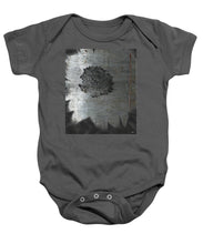 Dirty Silver Sunflower - Baby Onesie