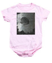 Dirty Silver Sunflower - Baby Onesie