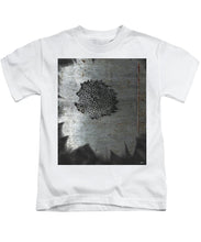 Dirty Silver Sunflower - Kids T-Shirt
