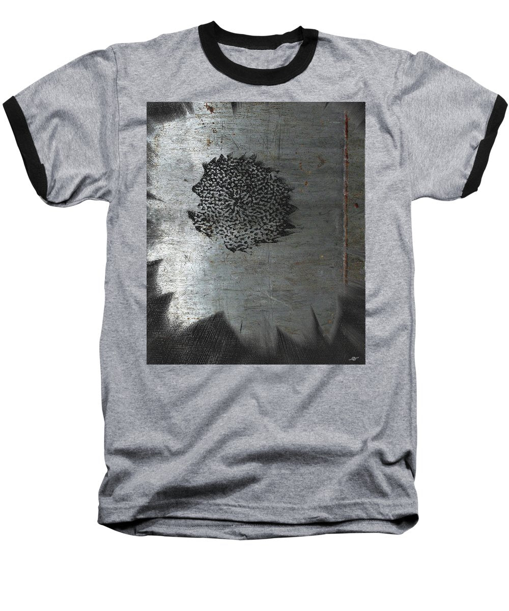Dirty Silver Sunflower - Baseball T-Shirt