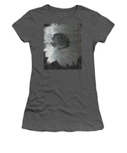 Dirty Silver Sunflower - Women's T-Shirt (Athletic Fit)