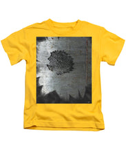 Dirty Silver Sunflower - Kids T-Shirt