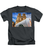 Discarded Coffee Cup Trash Oh Yeah - And Notre Dame - Kids T-Shirt