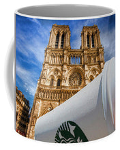 Discarded Coffee Cup Trash Oh Yeah - And Notre Dame - Mug