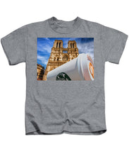 Discarded Coffee Cup Trash Oh Yeah - And Notre Dame - Kids T-Shirt