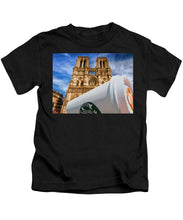 Discarded Coffee Cup Trash Oh Yeah - And Notre Dame - Kids T-Shirt