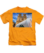 Discarded Coffee Cup Trash Oh Yeah - And Notre Dame - Kids T-Shirt