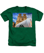 Discarded Coffee Cup Trash Oh Yeah - And Notre Dame - Kids T-Shirt