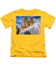 Discarded Coffee Cup Trash Oh Yeah - And Notre Dame - Kids T-Shirt