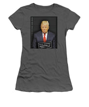 Donald Trump Mugshot - Women's T-Shirt (Athletic Fit)