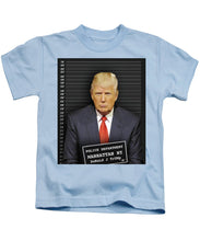 Donald Trump Mugshot - Kids T-Shirt