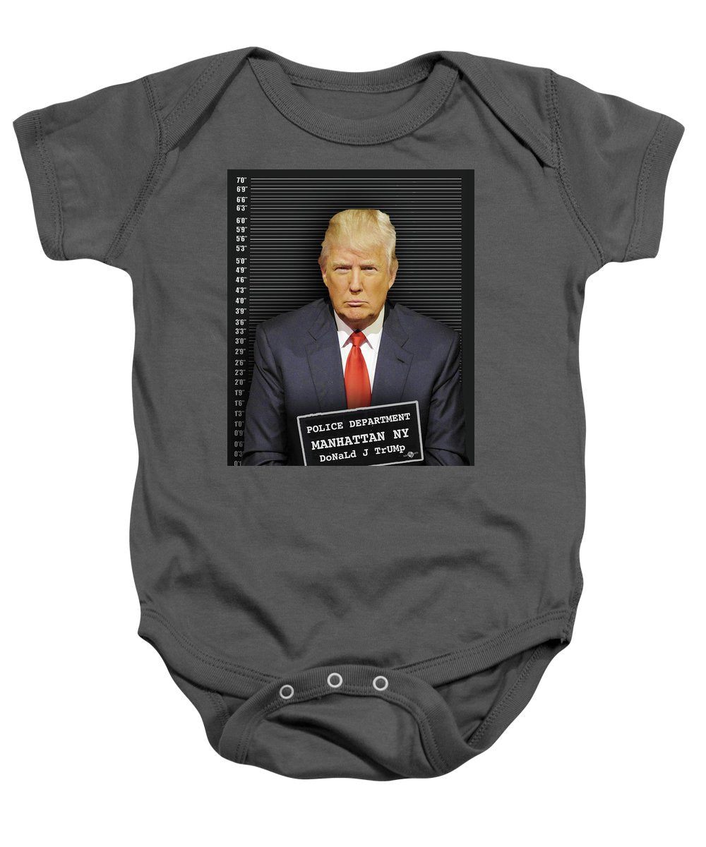 Donald Trump Mugshot - Baby Onesie