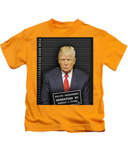 Donald Trump Mugshot - Kids T-Shirt